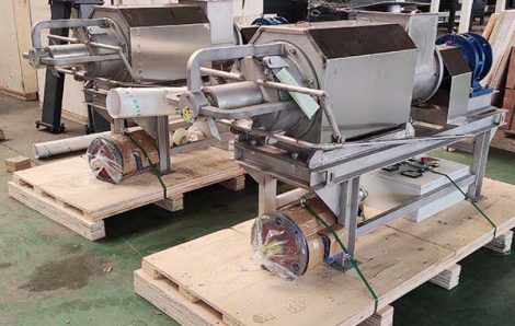 TZ-280 Cow Dung Separators to France