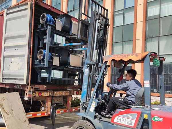 Shipping Dewatering Machines to Germany