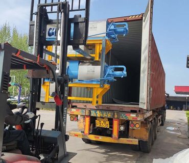 Delivery of Manure Separators to Spain