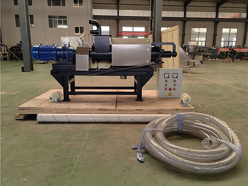 Manure Dewatering Machine With Fittings