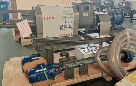 TZ-280 Manure Dewatering Machine to Malawi
