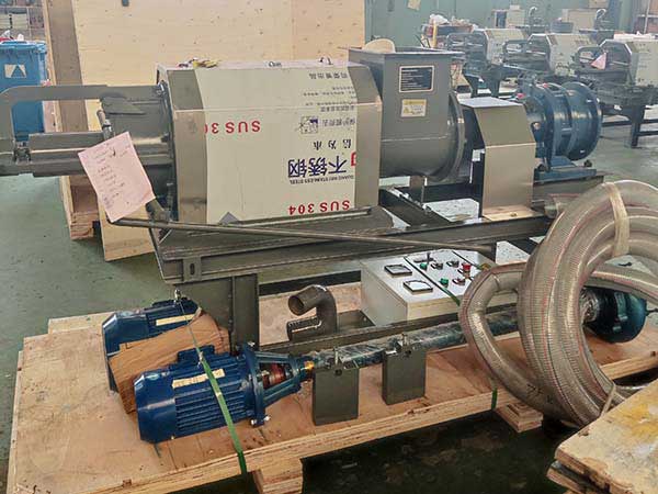 Cow Dung Dewatering Machine to Malawi