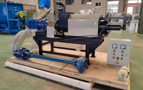 TZ-280 Manure Dewatering Machine to Serbia
