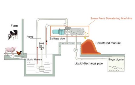 Role of Dewatering Machine in Manure Management