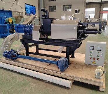 TZ-280 Manure Dewatering Machine to Serbia