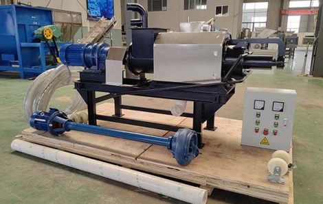 TZ-280 Manure Dewatering Machine to Serbia