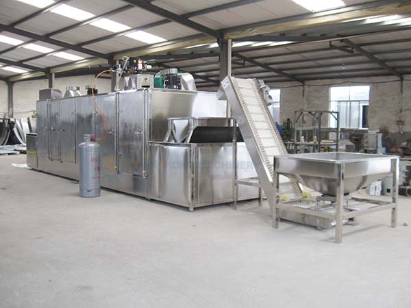 Continuous Roasting and Cooling Machine