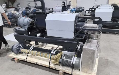 Shipping a TZ-280 Dewatering Machine to Morocco