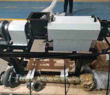 TZ-180 Cow Dung Dewatering Machine to Kenya